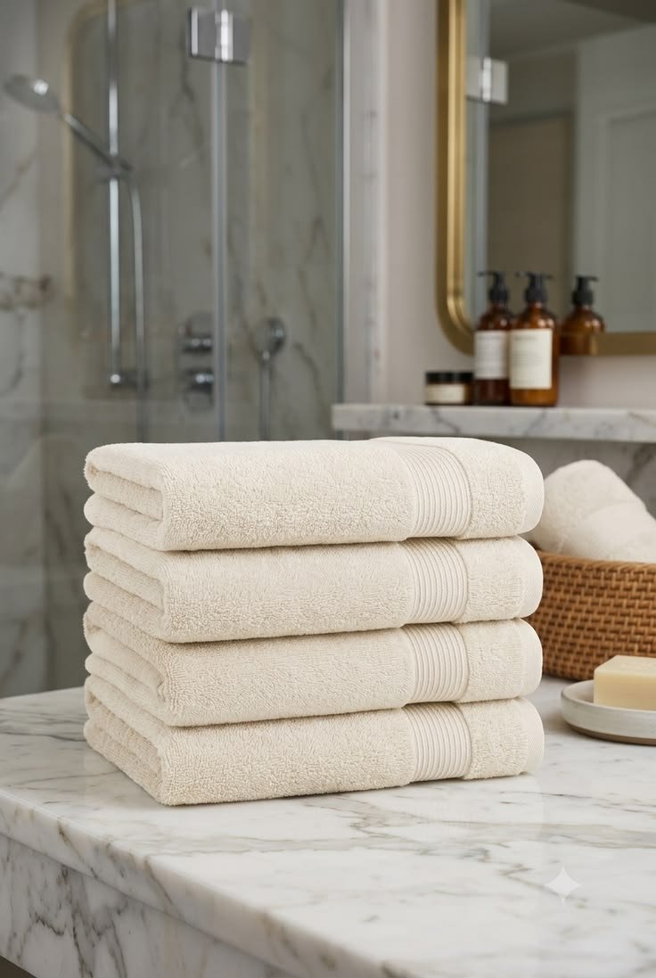 Luxury Hotel Bathroom Towels